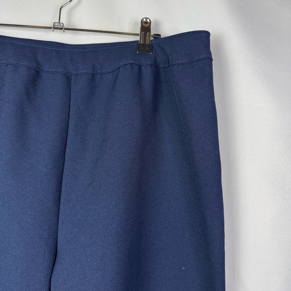 Bend Over Petite Navy Blue Crop Pull On Dress Pants 16P - Picture 3 of 4
